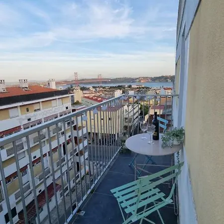 Duplex Over The Tejo 5 Min Belem Tower